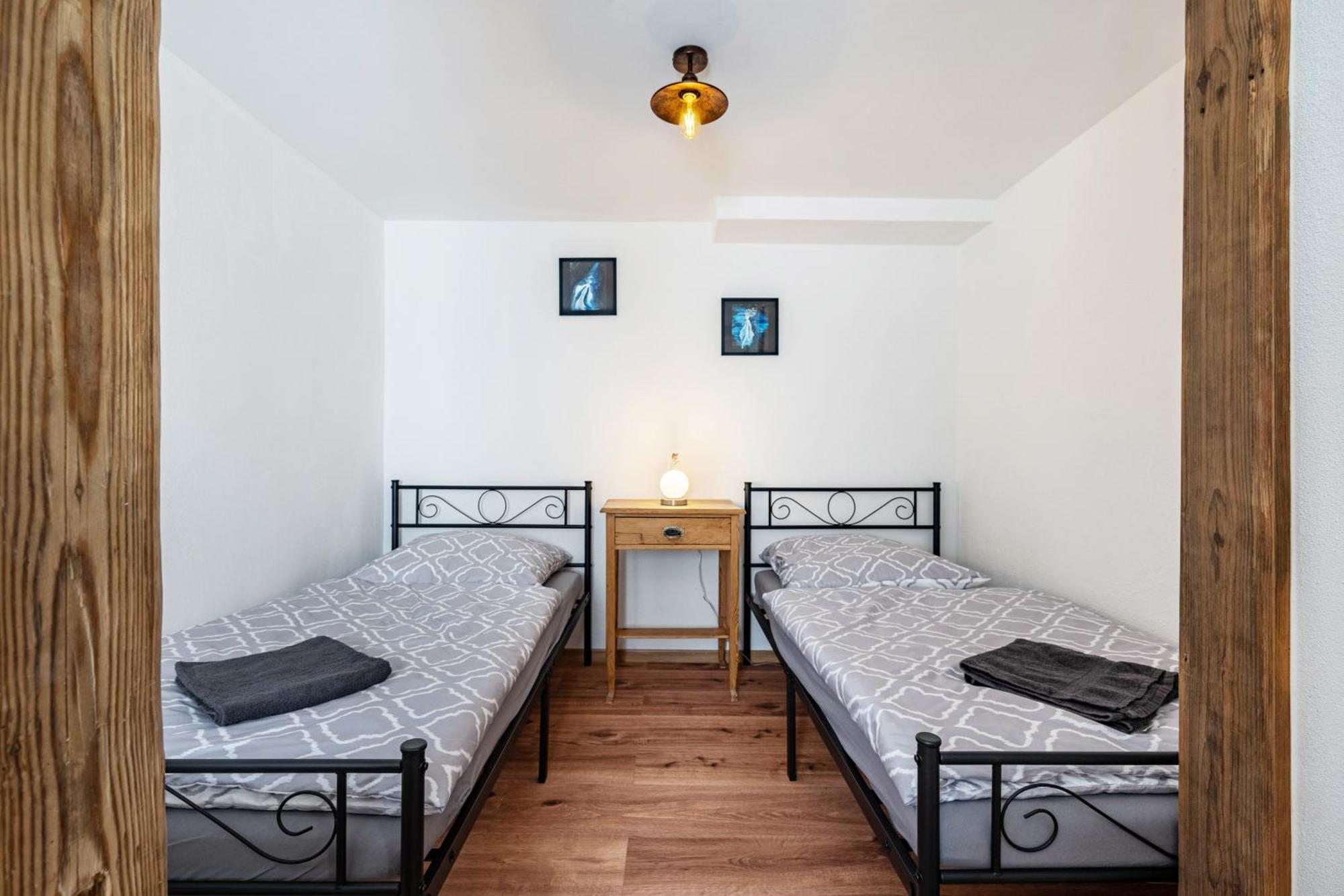 Ferienhaus Unterm Schloss 바우트젠 외부 사진