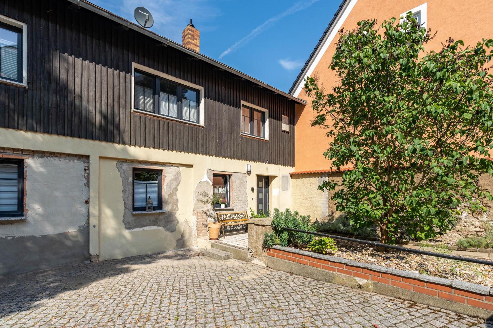 Ferienhaus Unterm Schloss 바우트젠 외부 사진